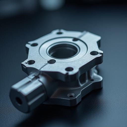 CNC-gefrästes Motorteil aus Aluminium